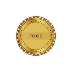 Stamp Sticker Toxic 01