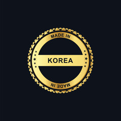Stamp Sticker Korea
