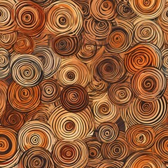 Abstract spiral spinning vortex style big data creative minimalist seamless pattern textured background.