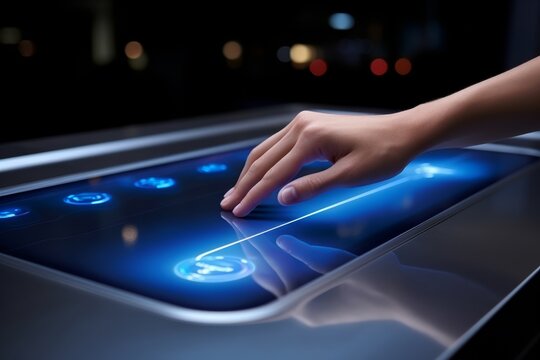 Computerized analysis of fingerprint patterns on digital surfaces for precise results