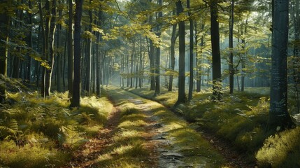 Obraz premium Charming Forest Reserve