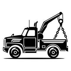 Naklejka premium tow truck