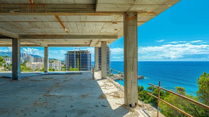 Building Structure with Sea View 