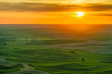 Sunet in Palouse