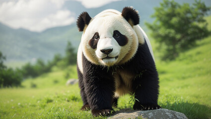 Fototapeta premium panda