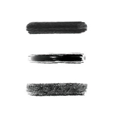 Black brushes, vector, strokes, vector graphics, vector illustration, watercolor