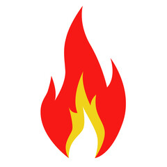 Nature Element medium calm Fire Red icon for symbol or emblem Guild on game