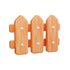 fence 3d render icon
