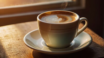 Fototapeta premium cup of cappuccino