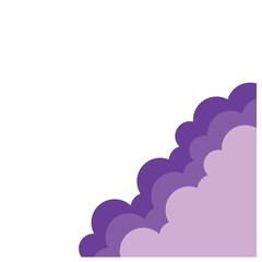 Cloud Corner Border