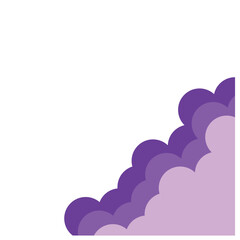 Cloud Corner Border