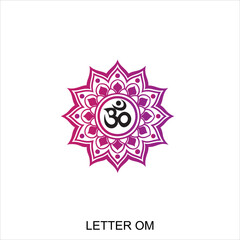 Om Jali design used for temples, Mandir. Om acrylic jali, corian jali and mdf jali