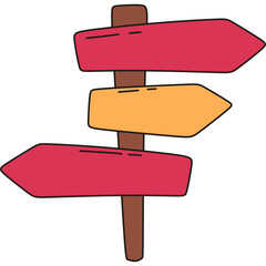 Road Sign Illustration