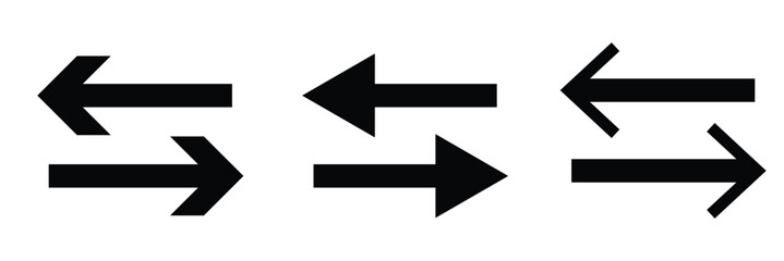 Transfer icon vector isolated on white background, logo concept of Transfer sign on transparent background, black filled symbol