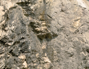Rocky stone as an abstract background. Texture
