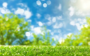 Obraz premium Sunny Park Landscape