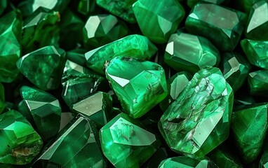 Emerald Green Gemstones Collection