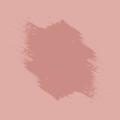 Fototapeta premium Abstract Template of brown color brush strokes on deep pink background. The graphic element for design post, banners, flyers. Editable. EPS 10