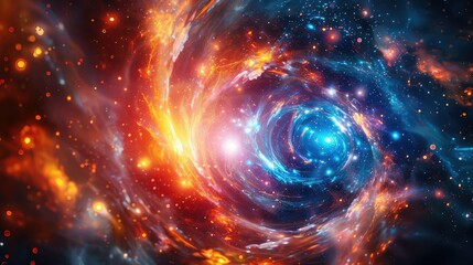 Glowing core of digital innovation