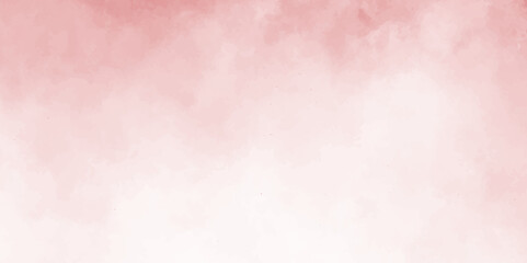 Pink watercolor background with a pronounced texture of paper for decorating design products and printing. Vector illustration design template for wedding invitation.