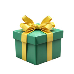 Obraz premium gift box isolated on white 