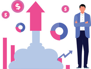 The guy is working on the server settings.