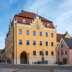 Historic town hall of Donauwoerth