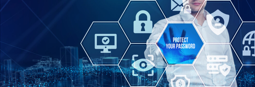 Secure internet access and personal information security. PROTECT YOUR PASSWORD.