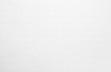 White cardboard sheet texture background, detail of recycle paper box pattern.