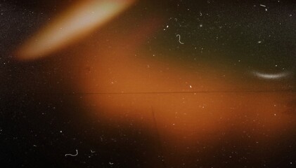 Background of retro film overly, image with scratch, dust and light leaks; great for overlay in photoshop