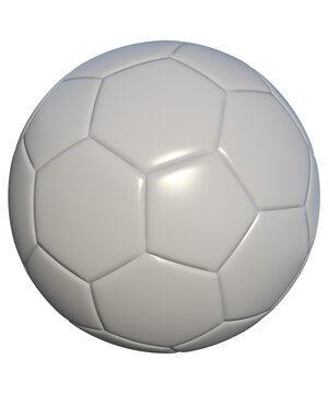 pallone da calcio in tinta unita multicolore con fondo isolato trasparente 