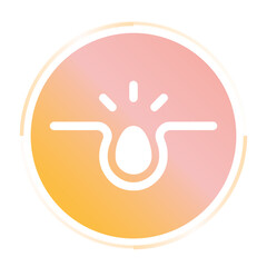 Obraz premium Acne Asset Button Icon Sign and Symbol Design Infographic Illustrator Png Svg 