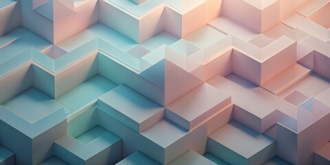 Obraz premium Clean Modern Gradient Geometric Shape Headers, Design Elements for Website header backgrounds