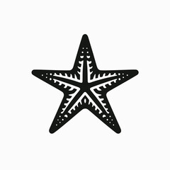 starfish vector illustration isolated