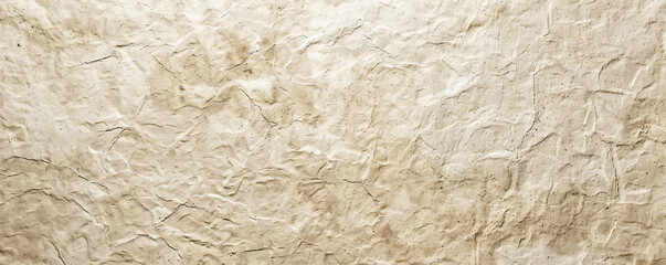 Fototapeta premium Beige paper texture background with grainy surface, detailed