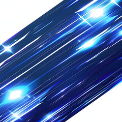 background of deep blue with shining arrow streaks isolated on white background, isometry, png
