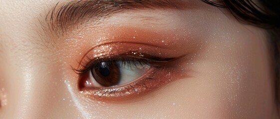 Elegant Makeup Look of Eyes