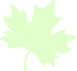 Autumnal oak leaves. Good for textile print, home decor, wallpaper, and wrapping paper, Autumn design.on transparent,png