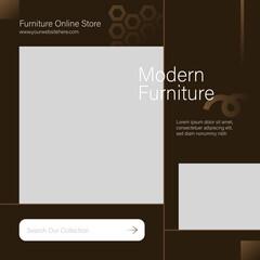 Minimalist Furniture Social media post 
