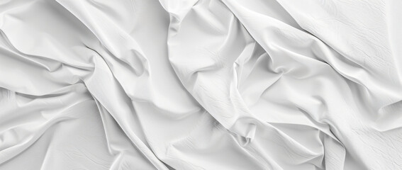 Obraz premium White paper texture background, closeup of white canvas with soft grain and fine lines for design