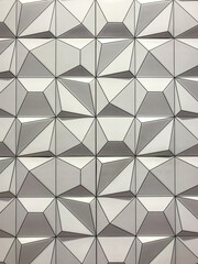 Ceramic tiles abstract geometric background  