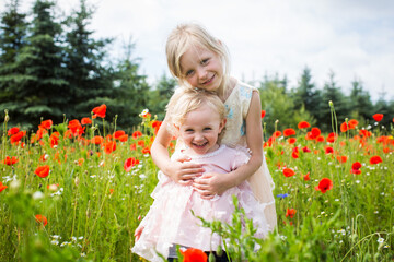 lachende Kinder