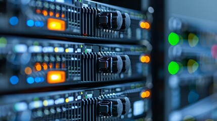 Hightech servers with edge computing capabilities process data closer to the source, reducing latency and improving the efficiency of IoT networks