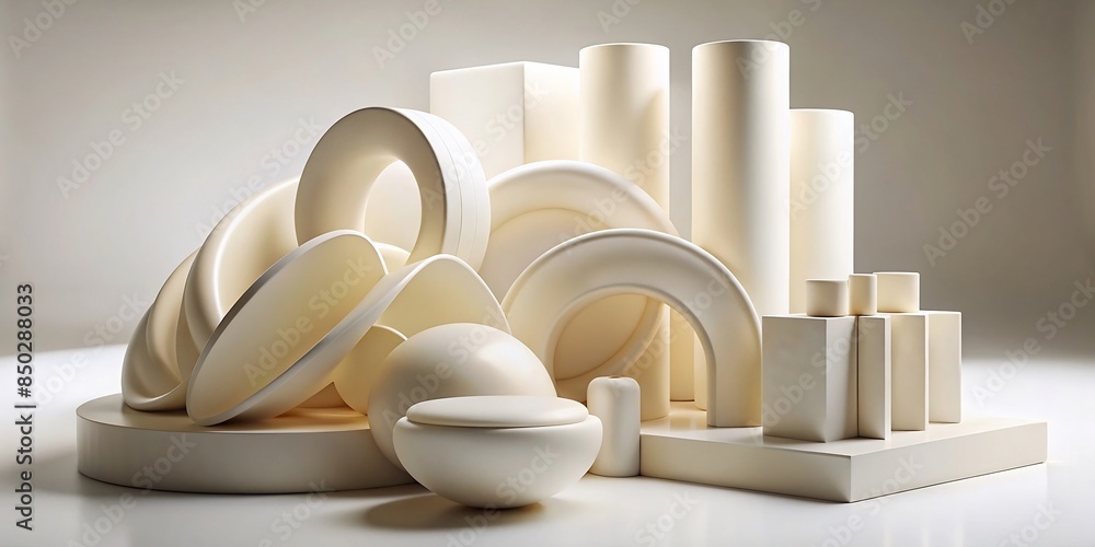 Poster abstract 3d technology background. futuristic geometric background for your presentation.