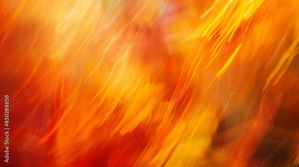 Poster abstract blurred art background warm color summer style glow movement : generative ai