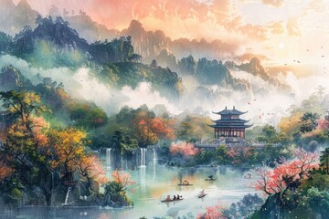 Chinese Landscape Painting