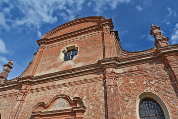 Fototapeta premium Saluzzo, la Chiesa San Bernardo , Piemonte