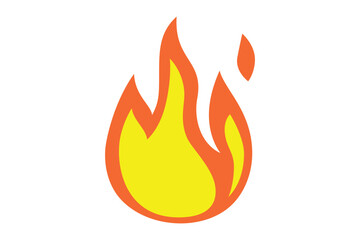 Funny Element Flat Sticker Design