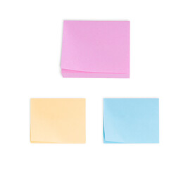 Note paper isolated on transparent background.