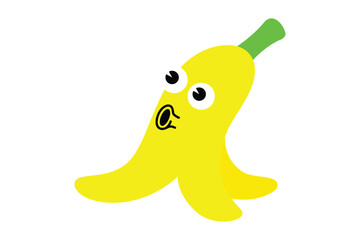 Funny Element Flat Sticker Design